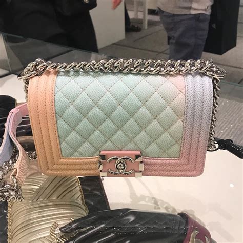 chanel rainbow boy bag